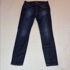 Joe's Jeans Blue Skinny Denim with Faded Detailing